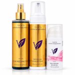 Deep Glow Cleanser Foam 200ml + Active Peeling Toner 250 ml + Pink Lagoona Peeling Gel 100ml